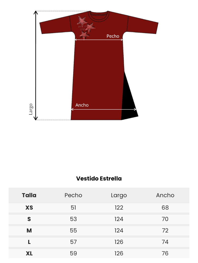 VESTIDO ESTRELLA