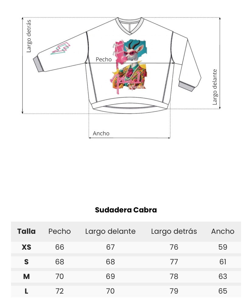 SUDADERA CABRA