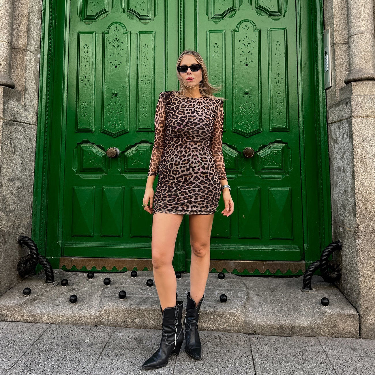 KATE LEOPARD DRESS
