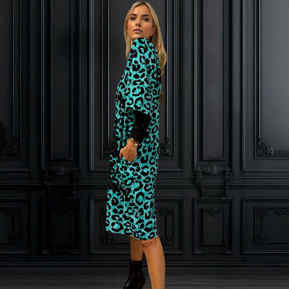 VESTIDO LEOPARD FUSION
