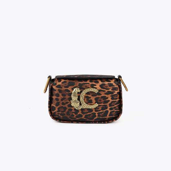 BANDOLERA ANIMAL PRINT LOGO LC LEOPARDO