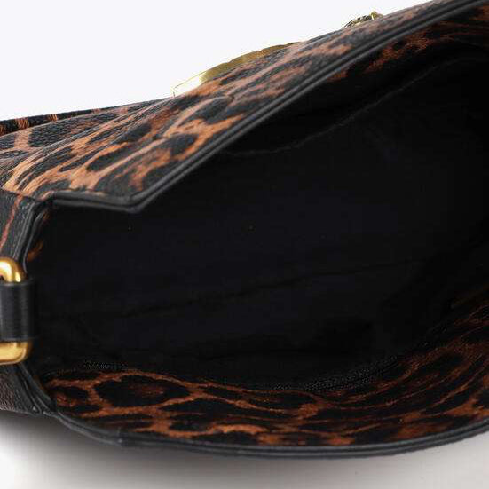 BANDOLERA ANIMAL PRINT LOGO LC LEOPARDO