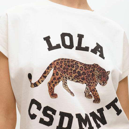 CAMISETA LOLA TIGRE STRASS