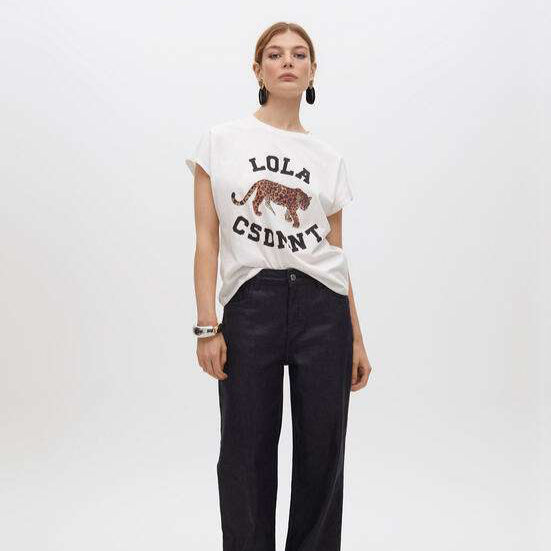 CAMISETA LOLA TIGRE STRASS