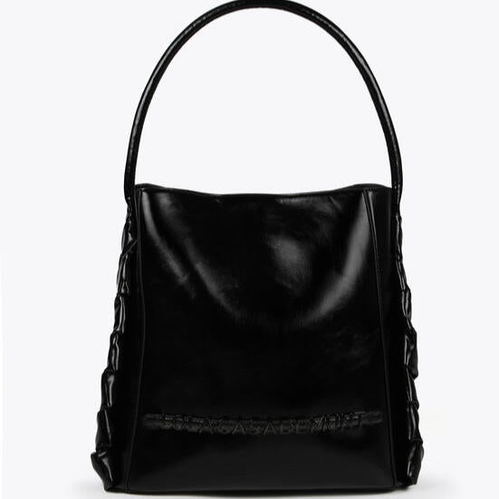 BOLSO SHOPPER CON DETALLES LATERALES