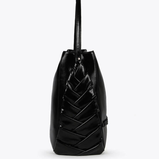 BOLSO SHOPPER CON DETALLES LATERALES
