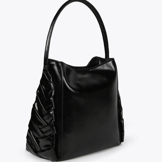 BOLSO SHOPPER CON DETALLES LATERALES