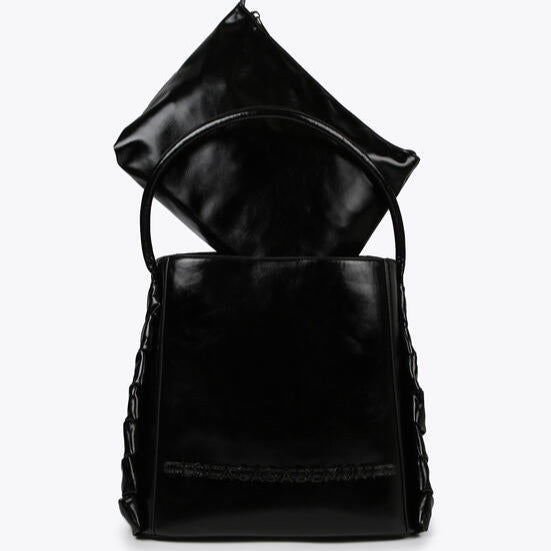 BOLSO SHOPPER CON DETALLES LATERALES