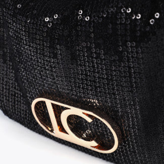 BOLSITO ASA METALIZADA CON LENTEJUELAS