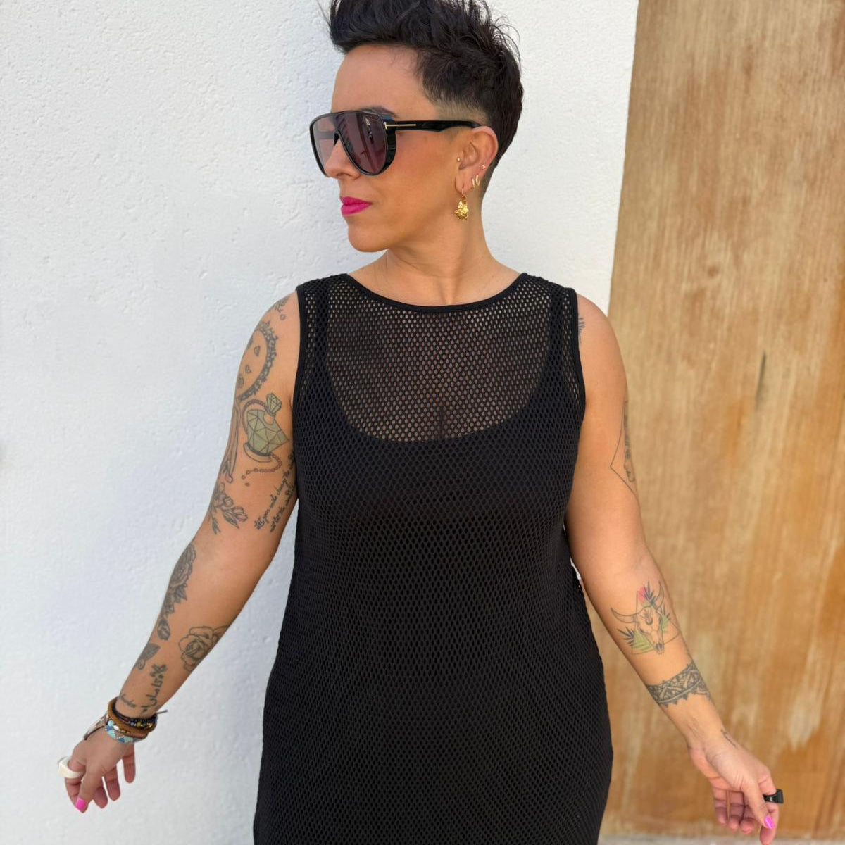 VESTIDO RED NEGRO