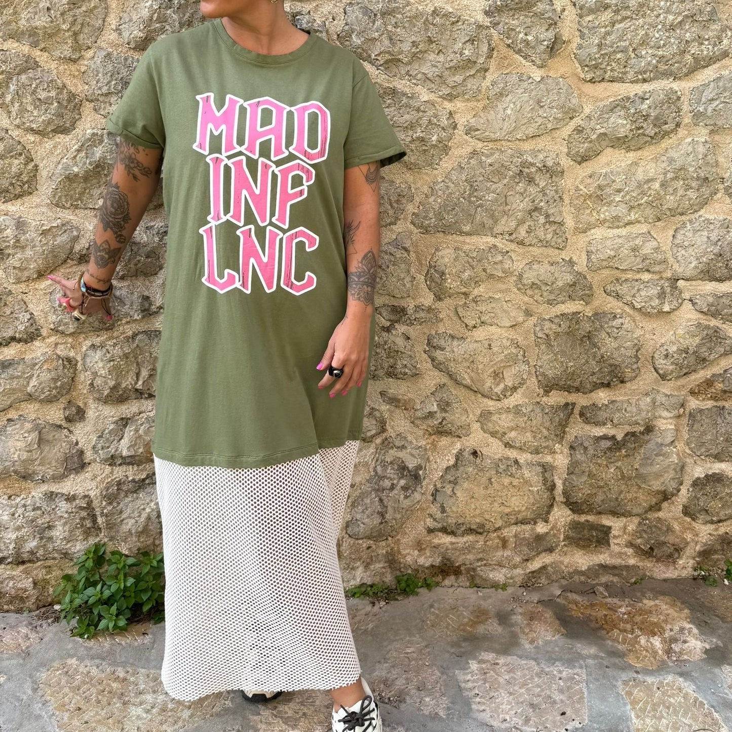VESTIDO MAD VERDE