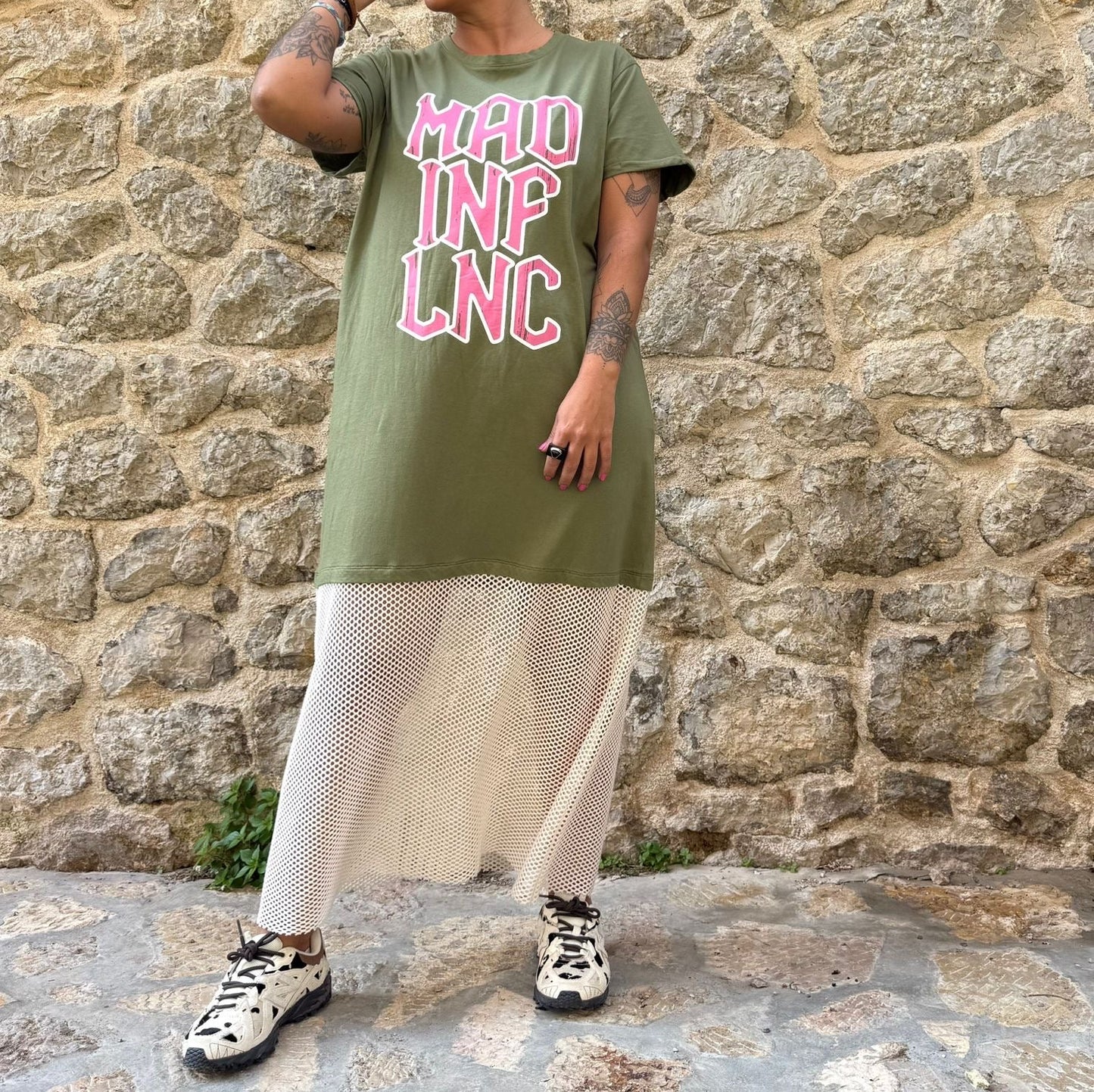 VESTIDO MAD VERDE