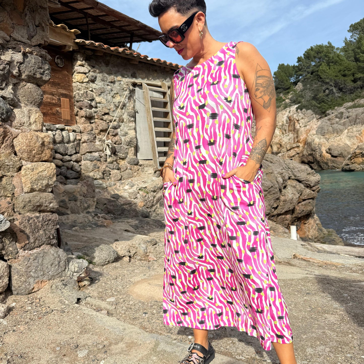 VESTIDO ZEBRA SUNSET