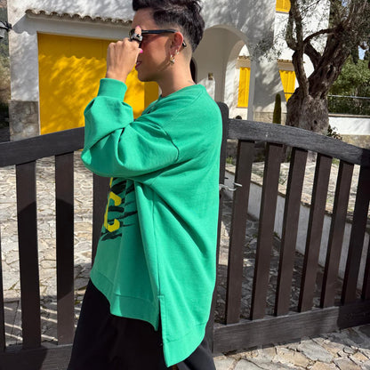 SUDADERA MAD VERDE
