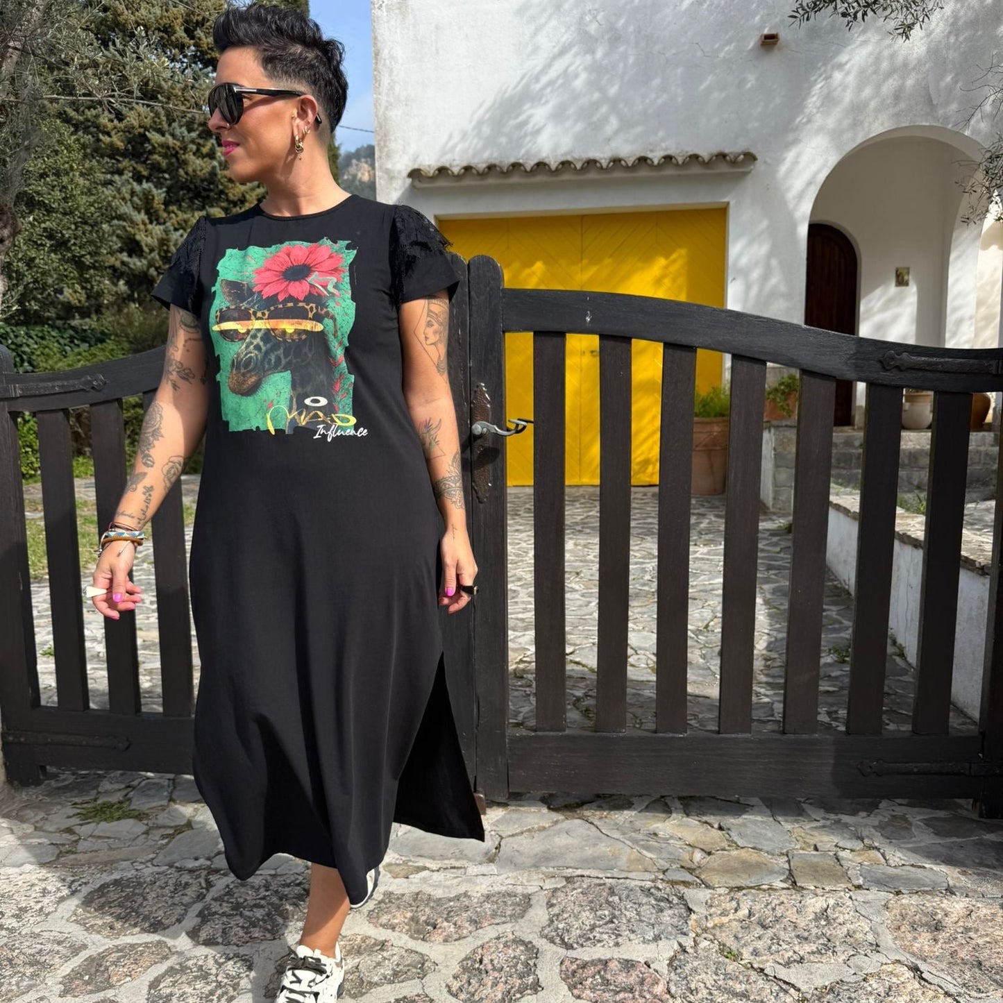 VESTIDO JIRAFA