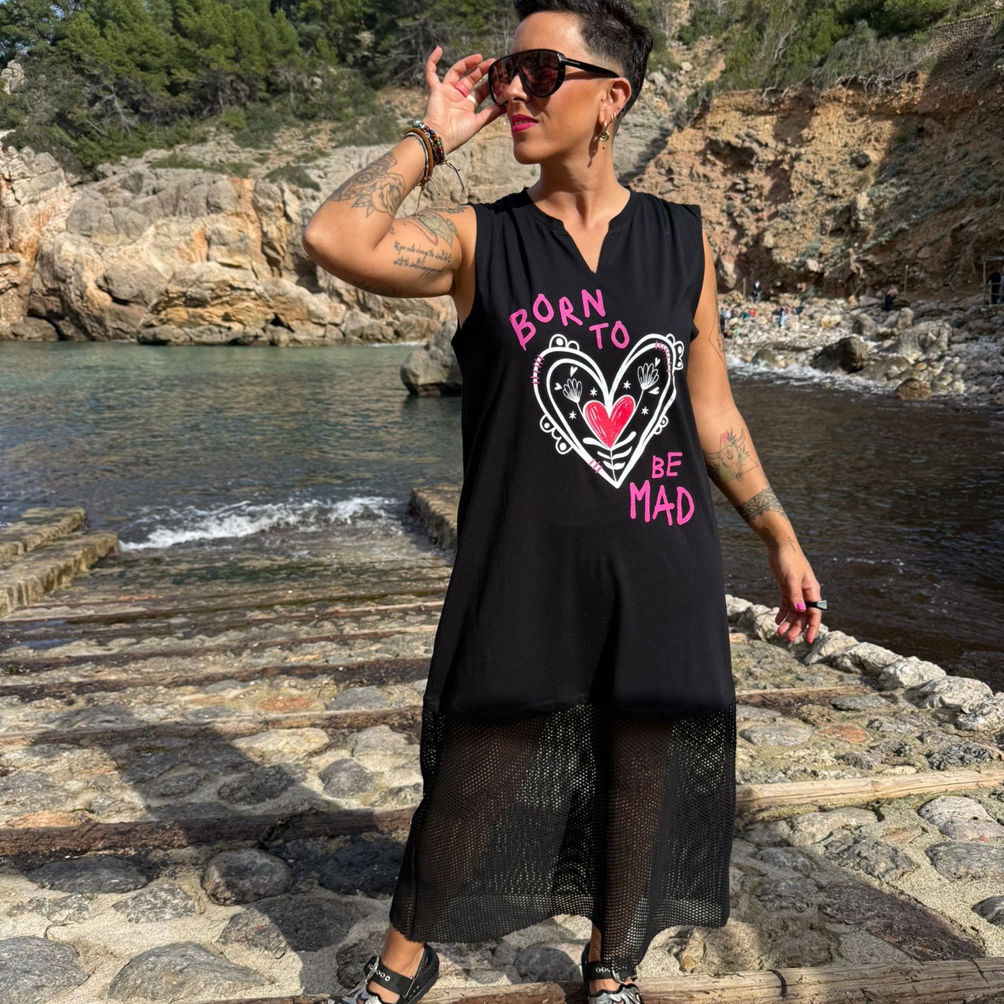 VESTIDO BORN TO BE MAD