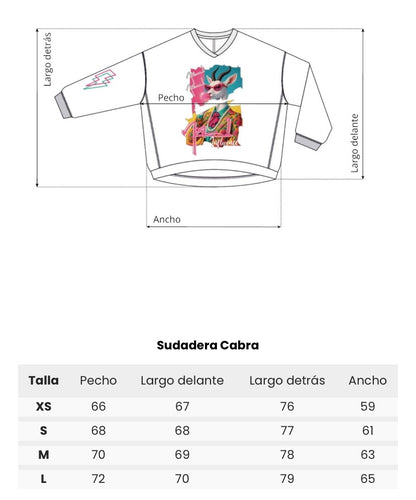 SUDADERA CABRA