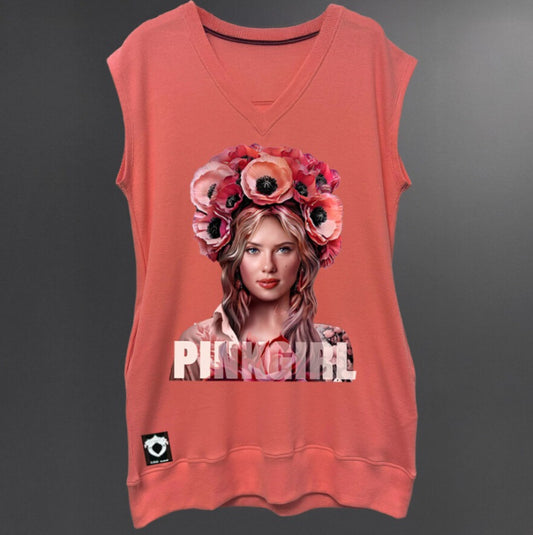 VESTIDO FLECOS PINKGIRL