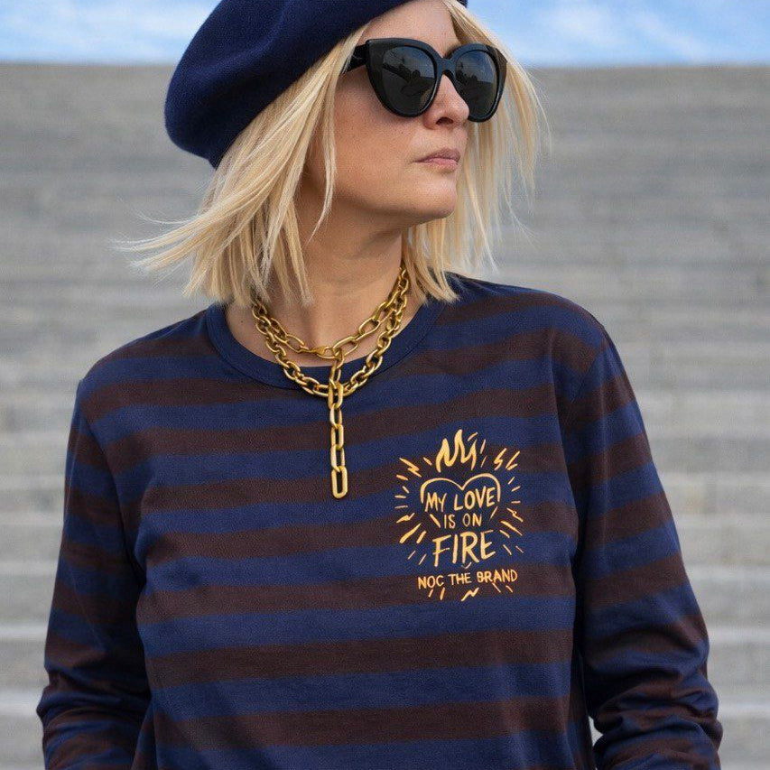 CAMISETA MY LOVE IS ON FIRE