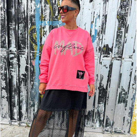 SUDADERA MAD ROSA