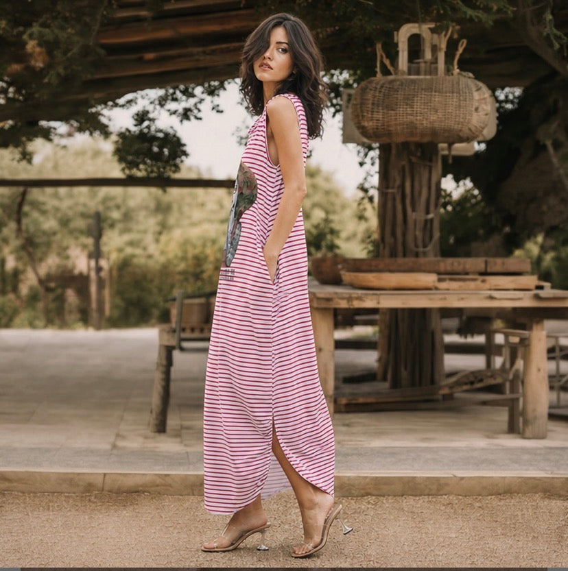 VESTIDO RAYAS BLOOM