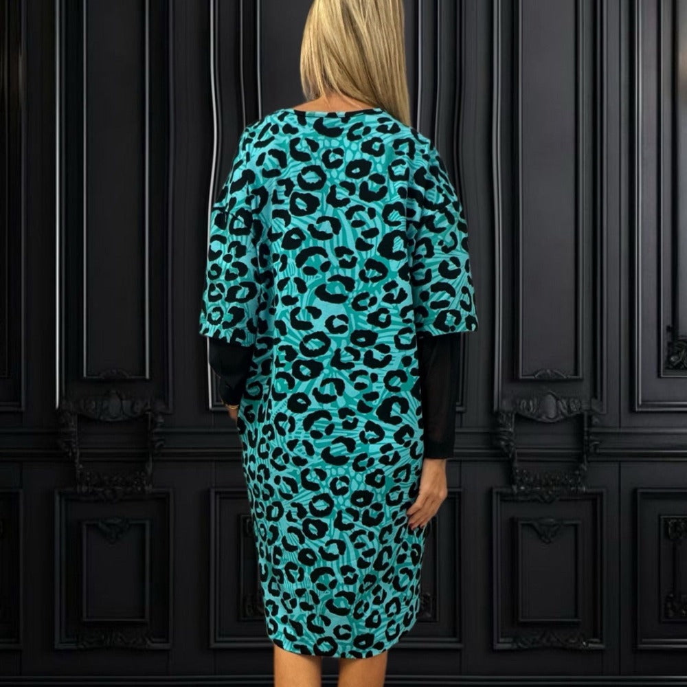 VESTIDO LEOPARD FUSION