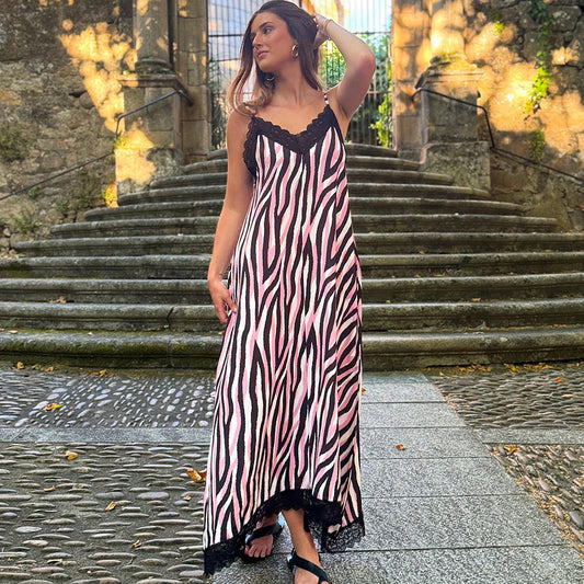 VESTIDO PINK SAFARI