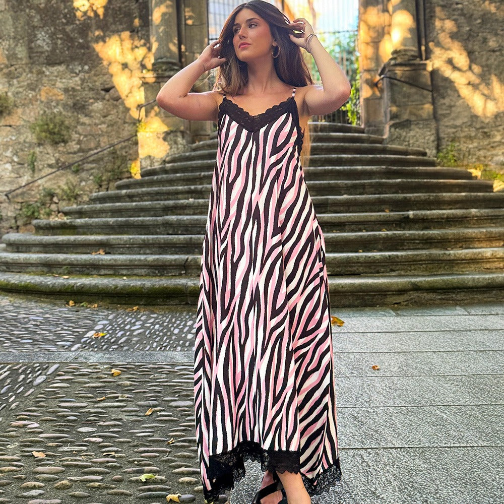 VESTIDO PINK SAFARI