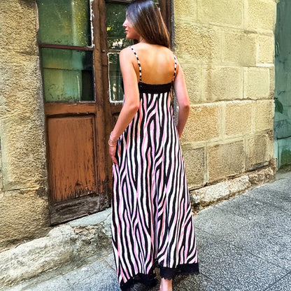 VESTIDO PINK SAFARI