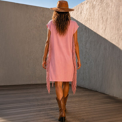 VESTIDO FLECOS WILD SOUL