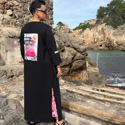 KIMONO SUNSET NEGRO