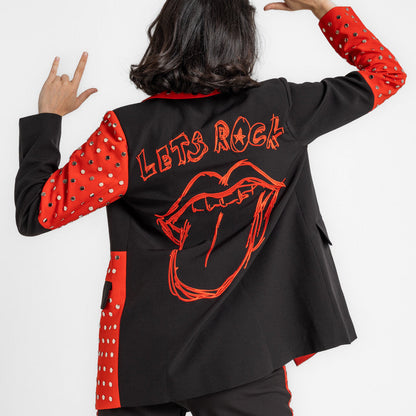 Blazer Piezas - ROCK AND ROLL