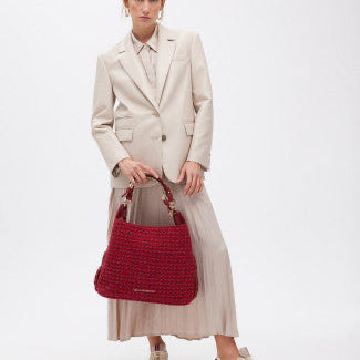 BOLSO SHOPPER LOLA CASADEMUNT 1981 TEJIDO TWEED