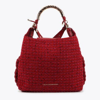 BOLSO SHOPPER LOLA CASADEMUNT 1981 TEJIDO TWEED