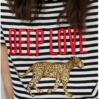 CAMISETA RAYAS DEEP LOVE