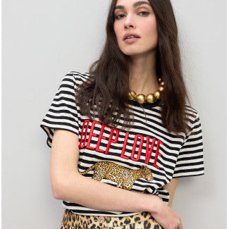 CAMISETA RAYAS DEEP LOVE