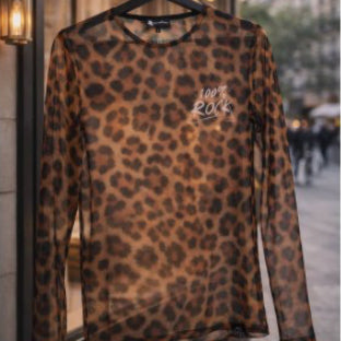 CAMISETA TUL LEOPARDO