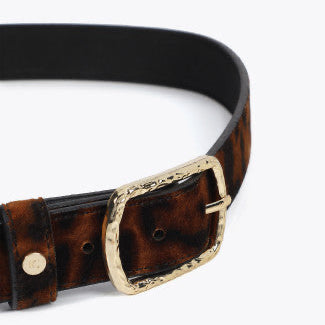 CINTURÓN ESTRECHO ANIMAL PRINT