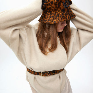 CINTURÓN ESTRECHO ANIMAL PRINT