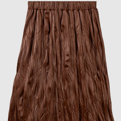Falda Trapecio Midi - FLOWING