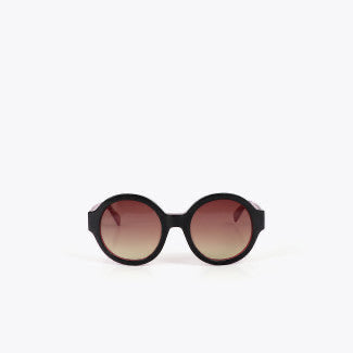 GAFAS DE SOL REDONDA EN TONOS BICOLOR