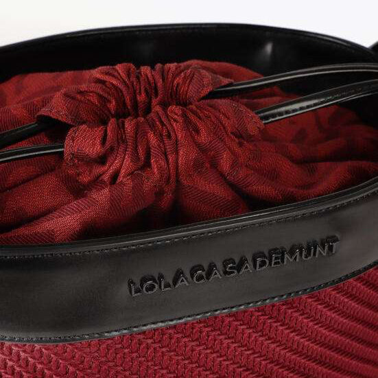 BOLSO HOBO TEJIDOS COMBINADOS