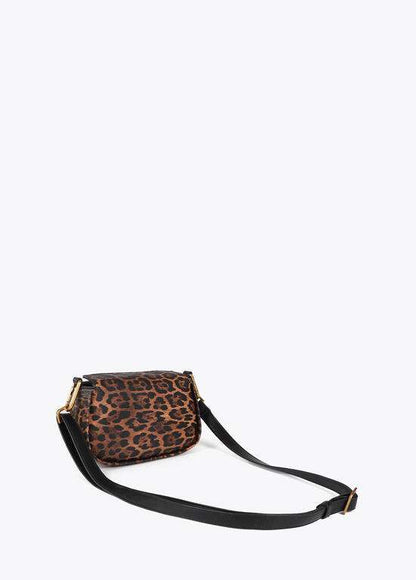 BANDOLERA ANIMAL PRINT LOGO LC LEOPARDO