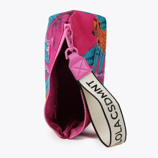 NECESER NYLON ESTAMPADO ANIMALES MULTICOLOR