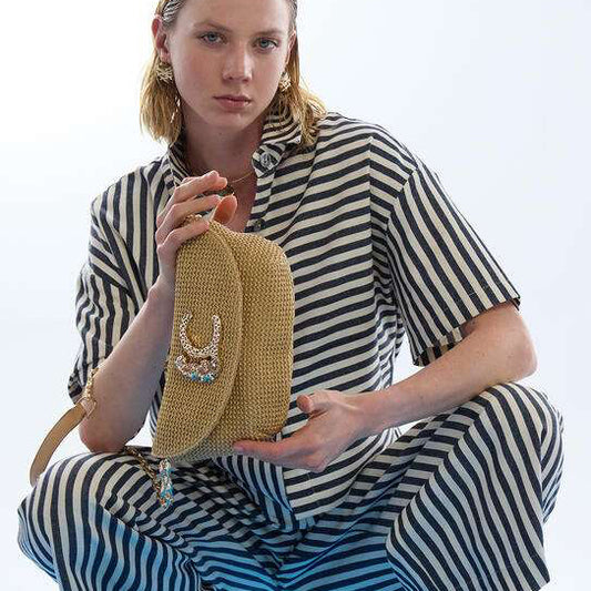 BOLSO BANDOLERA RAFIA
