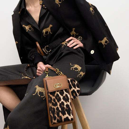 BOLSITO PARA EL MÓVIL ANIMAL PRINT