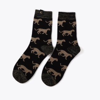 PACK CALCETINES LEOPARDO
