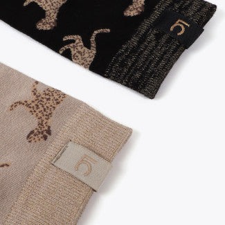 PACK CALCETINES LEOPARDO