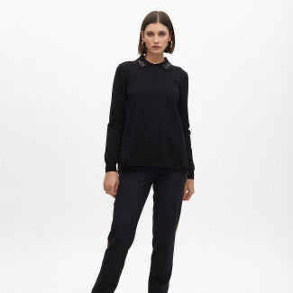 JERSEY ESPALDA PLISADA ANIMAL PRINT