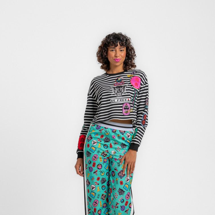 Sudadera Corte Crop - JAPO